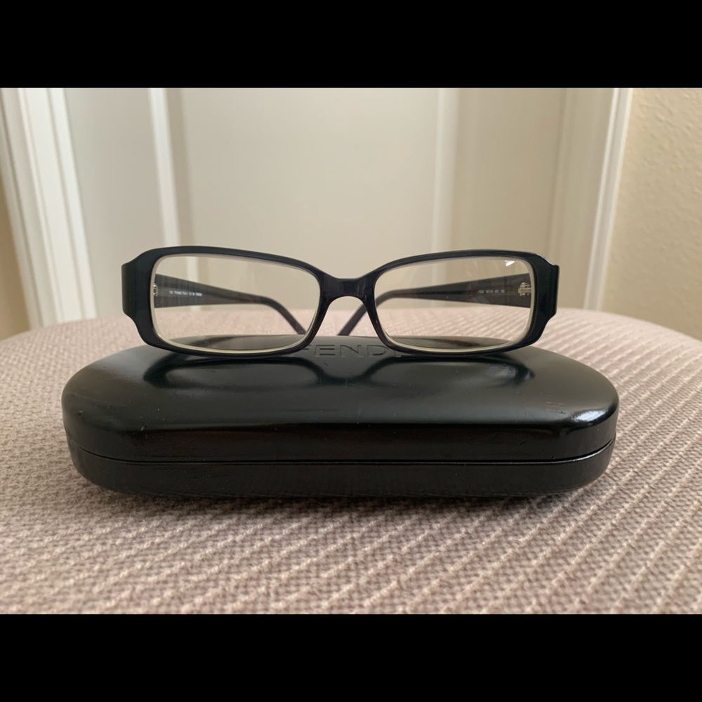 FENDI F622 401 Eyeglasses Frame, Black